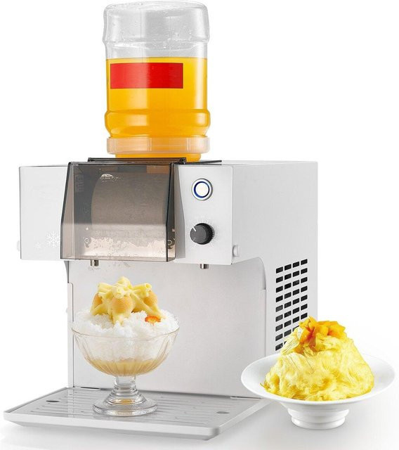 Buying Solutions, MB Schneeflocken-Eismaschine in Weiß mit 1,8 l Tank und Edelstahlklinge, 80 kg/24 h Kapazität - Bild 1