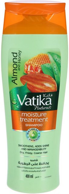 Vatika Naturals Shampoo Sweet Almond, 400 ml, Normales Haar - Bild 1