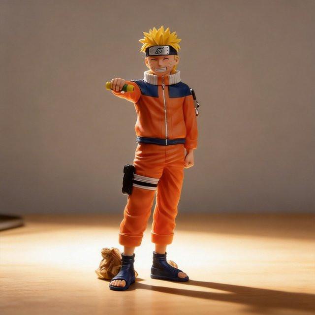 Bandai Naruto Uzumaki Anime-Figur, Sammlerfigur, 26cm - Bild 1