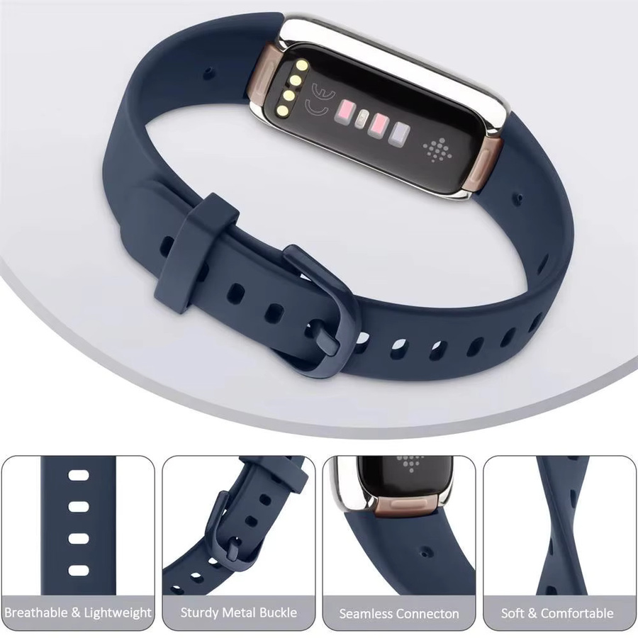 Uhrenarmband Silikon, Fitbit Luxe, Unisex - Bild 3