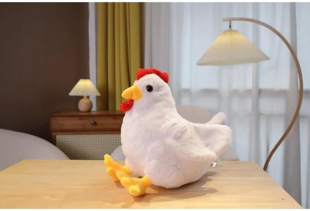 Binchi Keji Travel Stardew Valley Küken Stoffpuppe, weiß, 40cm, ab 3 Jahren - Bild 1