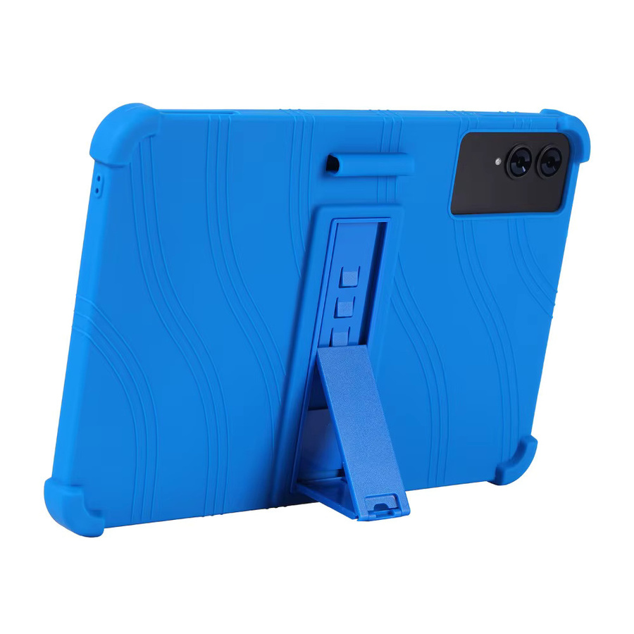 Weiche Silikonhülle für Teclast T65 Plus und T60 Pro 13,4 Zoll Tablet mit Rückseitenständer in Blau und Multicolour - Bild 2