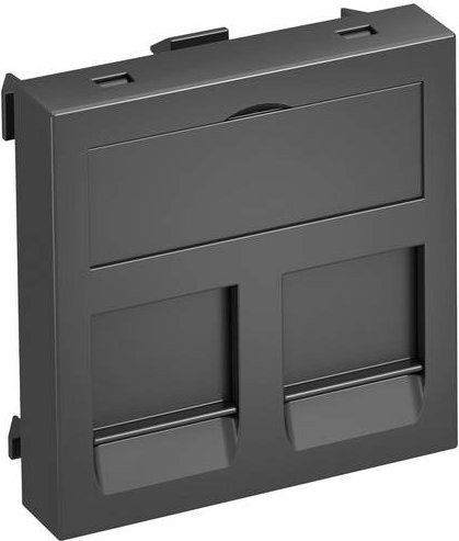 OBO Bettermann Abdeckung Datentechnikträger in Grau B/H/T: 45 x 45 x 9 mm - Bild 1