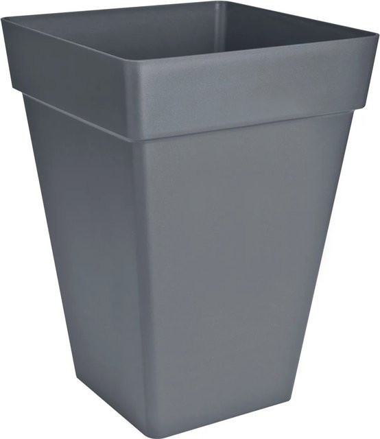Elho Blumentopf Loft Urban Eckig Hoch Anthrazit B/T/H: 30 x 30 x 30 cm - Bild 1