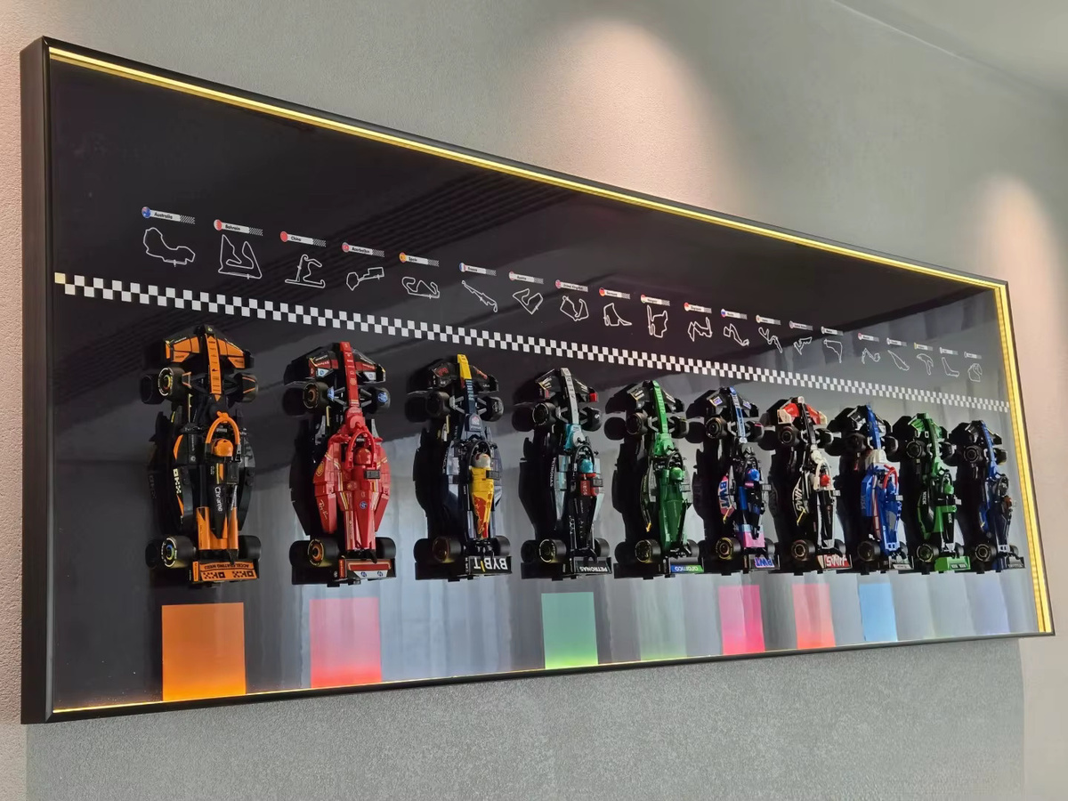 LEGO Speed Ultimate Formula 1, Display-Wallplatte, Zubehör - Bild 2