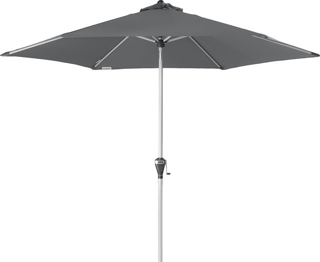 Doppler Sonnenschirm Active Auto Tilt 280 Kurbelschirm in Anthrazit mit Durchmesser: 280 cm - Bild 1