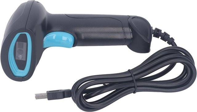 Sonoff Kabelgebundener Barcode-Scanner mit Sprachausgabe und QR-Code-Lesefunktion in Schwarz - Bild 1