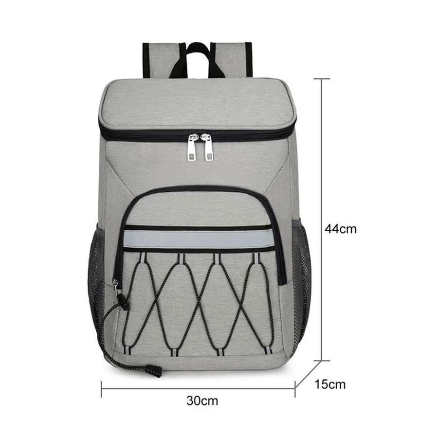 TOMTOP JMS Kühlrucksack auslaufsicher und isoliert in Orange/Grau - Bild 2