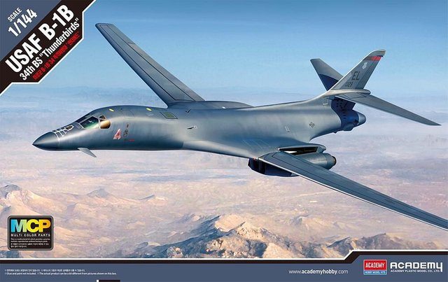 Revell Thunderbirds USAF B-1B 34Th Bs, Modellfahrzeug, 1:144 - Bild 1
