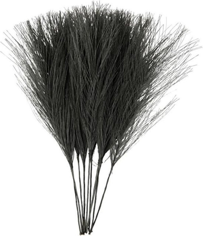 You do it Künstliche Federn in Schwarz, 10er Set, Breite: 15 cm, Höhe: 8 cm - Bild 1