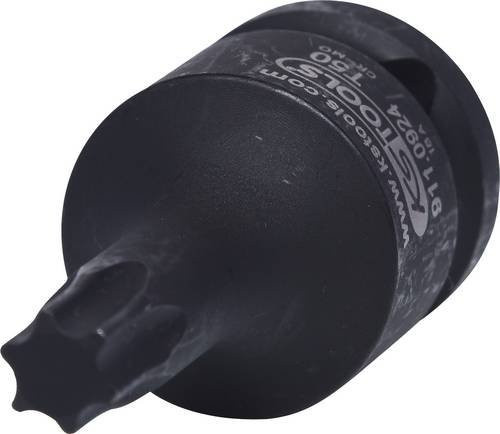KS Tools Kraft-Bit-Stecknuss TX T50 kurz, schwarz - Bild 1