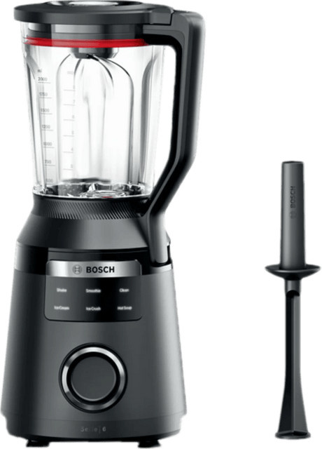 Bosch VitaPower Serie 6 MMB6652B Standmixer in Schwarz mit Glasbehälter und 1800 Watt - Bild 1