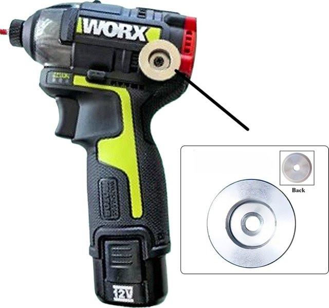 WORX WU12V Bohrmaschine Modifikations-Kit für DIY Elektrowerkzeug-Anpassungen mit tragbarer Taillentasche und Schnellbefestigung - Bild 1