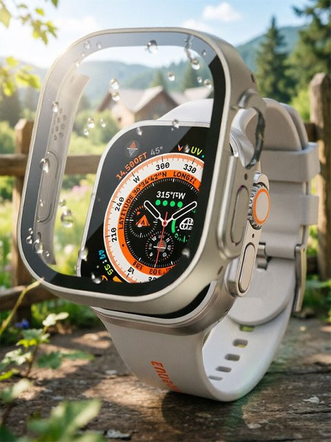 Hiyii Uhrenzubehör Abdeckung für Apple Watch Ultra 3 Hülle 49 mm, PC, Unisex - Bild 1