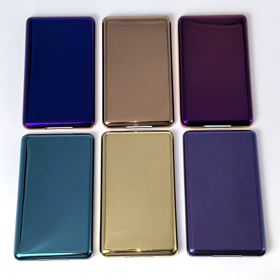 Apple Rückplatte und Rückgehäuseabdeckung für iPod Classic 6. 7. Generation sowie iPod Video 5. 5.5. Generation in Purple und Multicolour - Bild 3