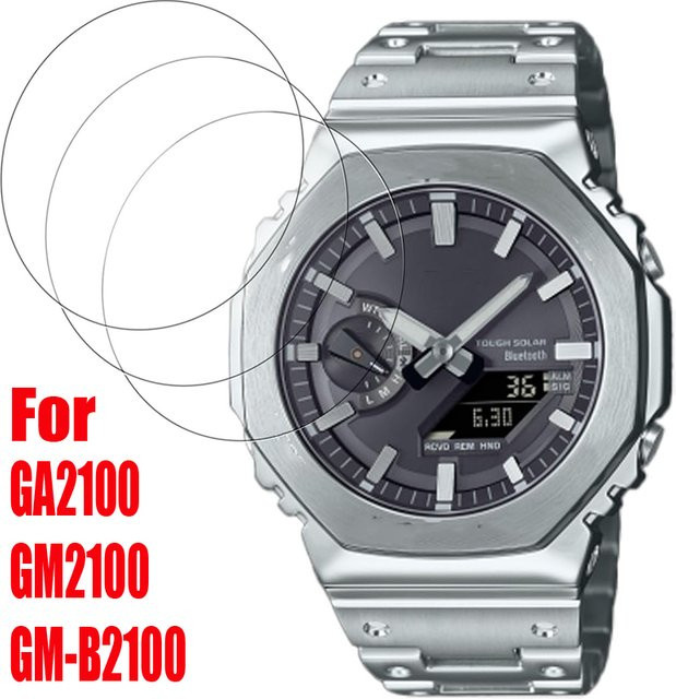 Casio Uhrenzubehör Displayschutzfolie, gehärtetes Glas, Unisex - Bild 1