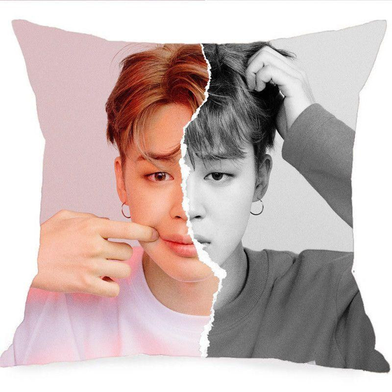 Bangtan Boys BTS Face Yourself Kissenbezug Black RM, Pfirsichhaut-Material, 45 x 45 cm - Bild 8