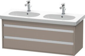 Duravit Waschtischunterschrank Ketho wandhängend mit 2 Schubladen, B/T/H: 115 x 45,5 x 48 cm - Bild 1