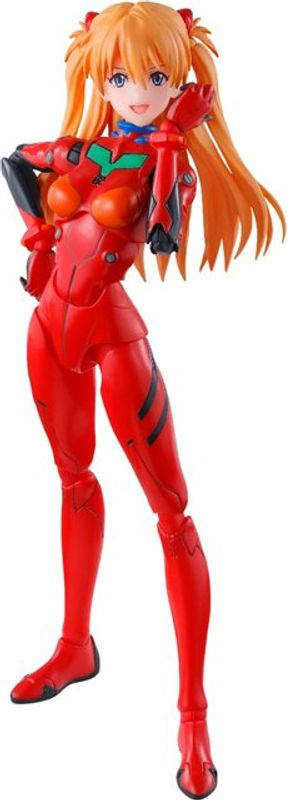 S.H.Figuarts Evangelion Shikinami Asuka Langley Actionfigur von TAMASHII NATIONS in Rot, Höhe: 13,5 cm - Bild 1