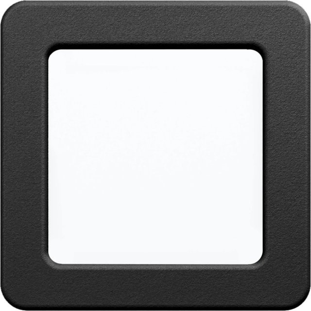 Eglo LED-Einbauspot Fueva 5 Schwarz, quadratisch, 4.000K, B/T: 11,7 x 11,7 cm - Bild 1