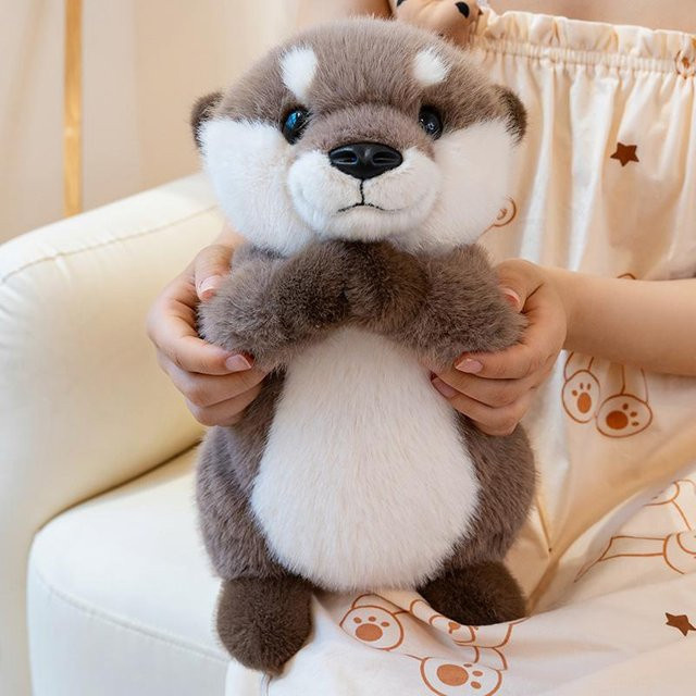 Bai Fen Bai Toys Otter Stofftier Kissen Plüschtier 35cm - Bild 1