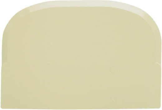 Schneider Teigschaber aus Polypropylen in Elfenbein, Breite: 8 cm, Länge: 12 cm - Bild 1