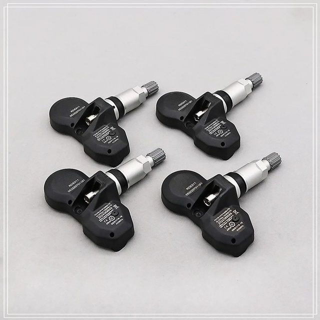 GANGLE TPMS Reifendrucksensoren 433MHz für BMW X5 E70, X6 E71, Z4 E86 und 3-Serie E90 E60 in Schwarz - Bild 1