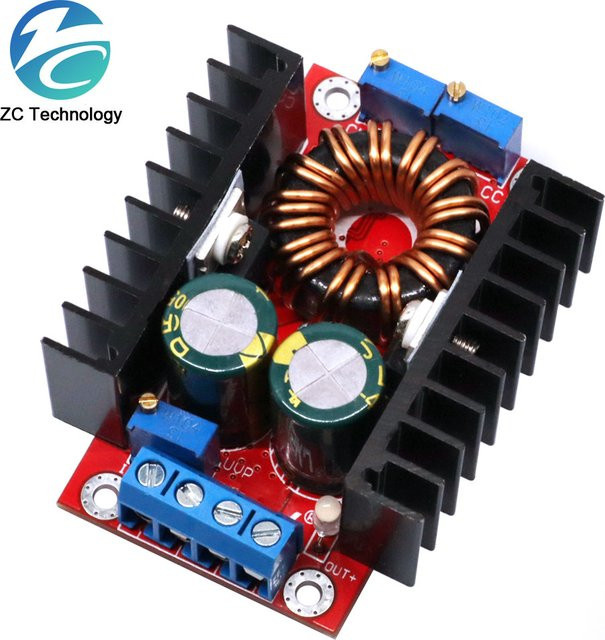 DC-DC Buck Boost Konverter CC CV Schrittregler 9-35V zu 1-35V 80W Einstellbares Step Up und Step Down Modul - Bild 1