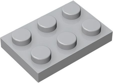 Yiran toy Bausteine Set 10-teiliges Set 2x3 Platte Licht Panel - Bild 1