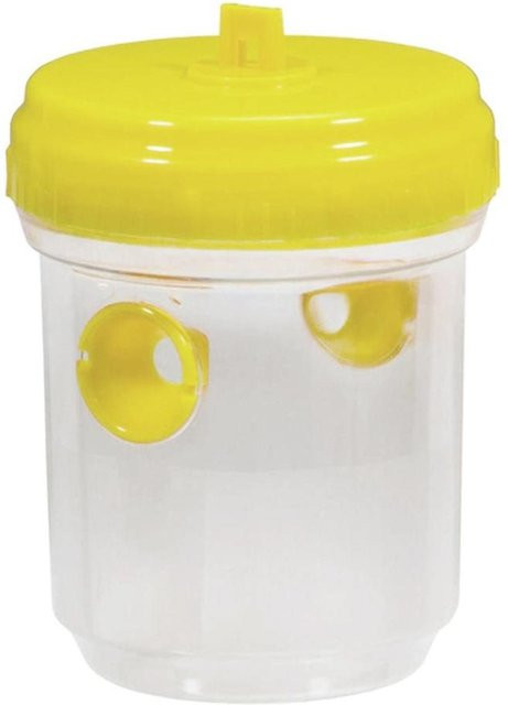 Wiederverwendbare Wespenfalle als hängender Wespenfänger und Insektenfänger für Wespen, Hornissen und Obst - Bild 1