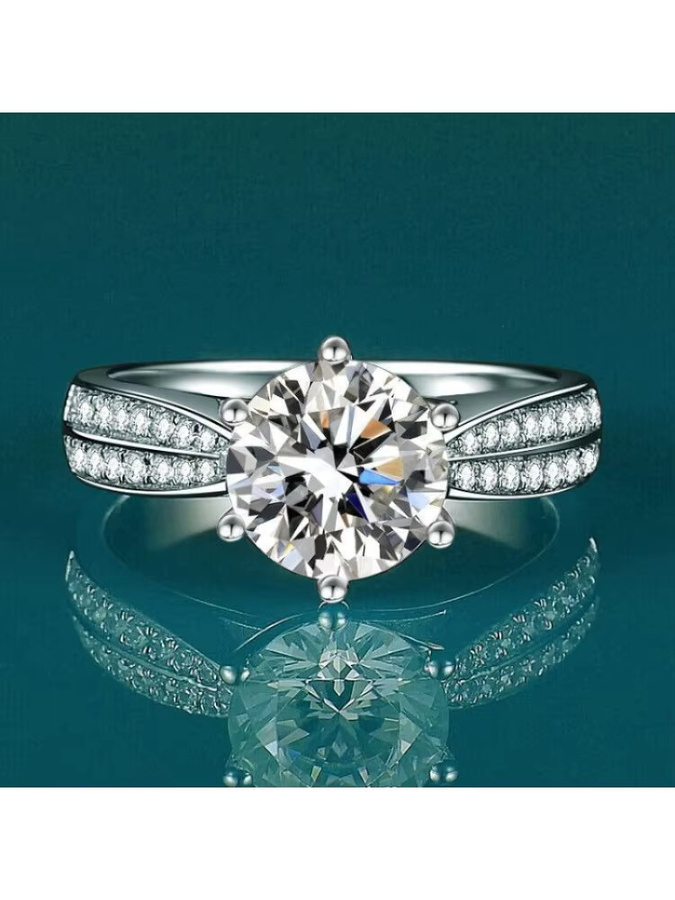 SAY Ring 925 Silber, Kristall, Damen - Bild 3
