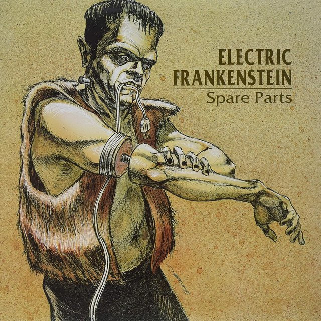 LP Schallplatte Electric Frankenstein von GET HIP in Beige (Rock/Punk) - Bild 1