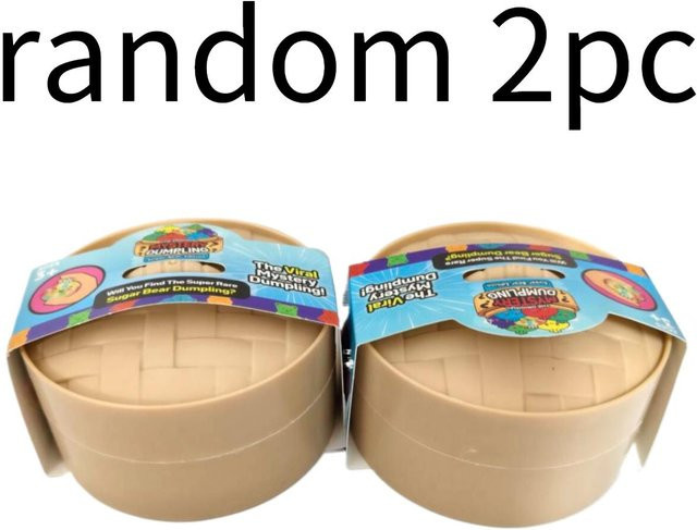 BC Pet Supplies Teigtaschenbrötchen Spielzeug, Squishy, beige - Bild 1