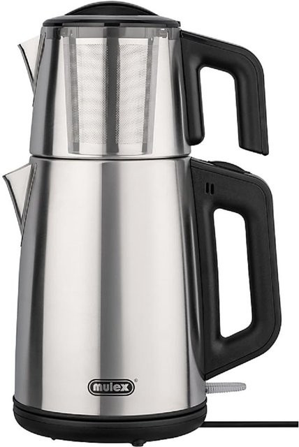 Moulinex Wasserkocher aus Glas und Edelstahl in Silber mit 2 l Fassungsvermögen und Auto-Shutoff-Funktion - Bild 1