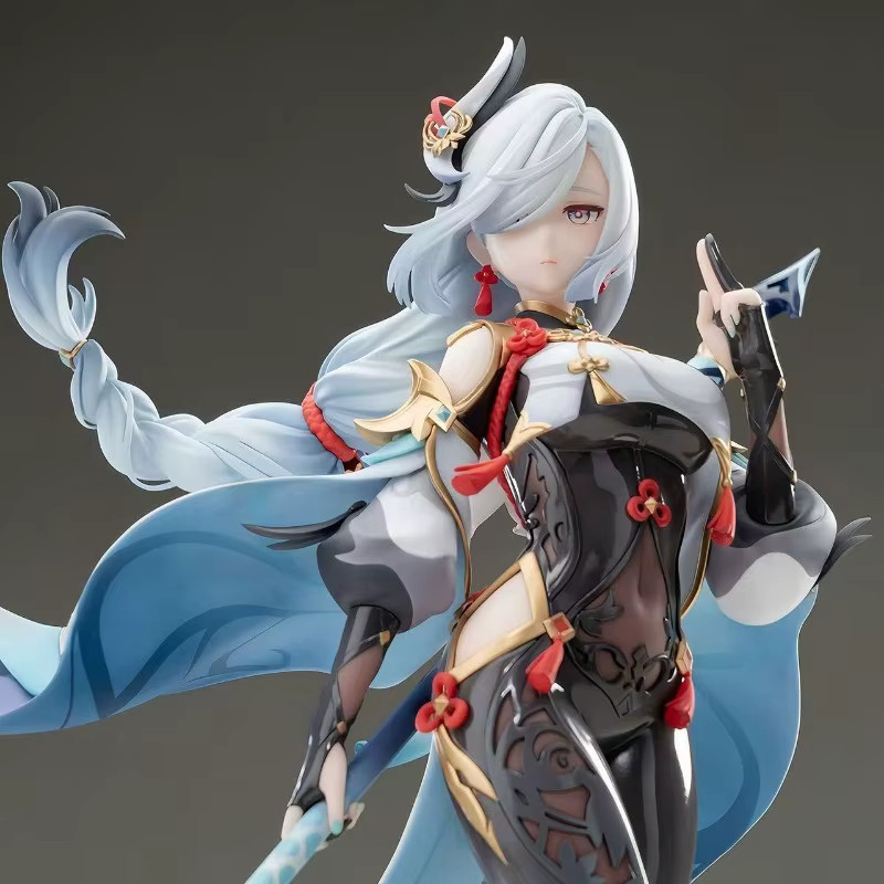 Genshin Impact Shenhe Lonely Soul GK Statue, Anime Figur, PVC, 31 cm - Bild 4