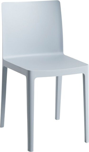 HAY Elementaire Stuhl aus Polypropylen in Blau Matt - Bild 1