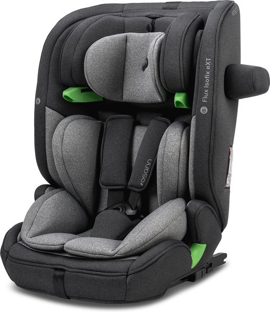Osann Kinderautositz Flux Isofix eXT i-Size in Grau mit Isofix-Basis - Bild 1