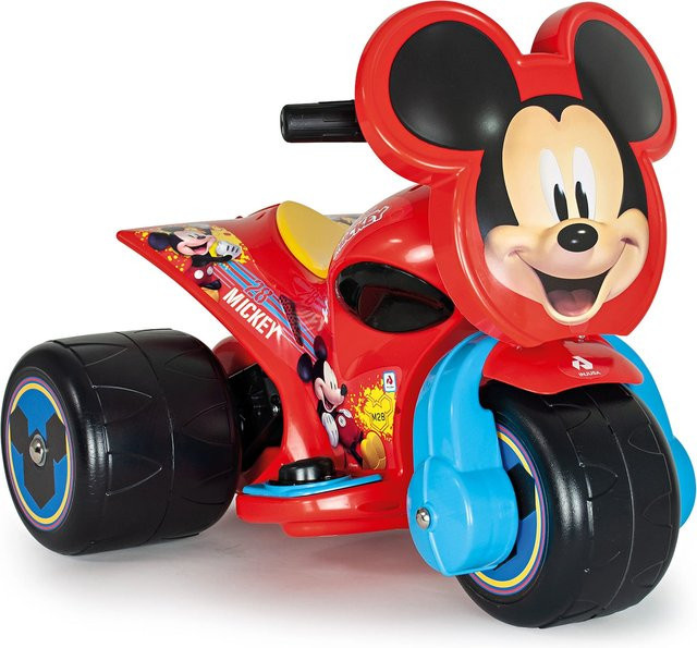 INJUSA Mickey Mouse Elektro-Dreirad 6V Kinder Elektrofahrzeug ab 12 Monate - Bild 1