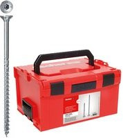 Fischer L-Boxx 238 PowerFast II Spanplattenschrauben-Sortiment mit 3.400 Stück Torx-Schrauben aus Stahl - Bild 1