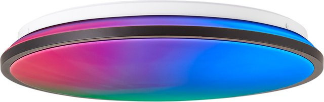 Brilliant Heida LED Deckenleuchte in Schwarz mit 24 W und 2500 lm, Durchmesser: 39 cm - Bild 1