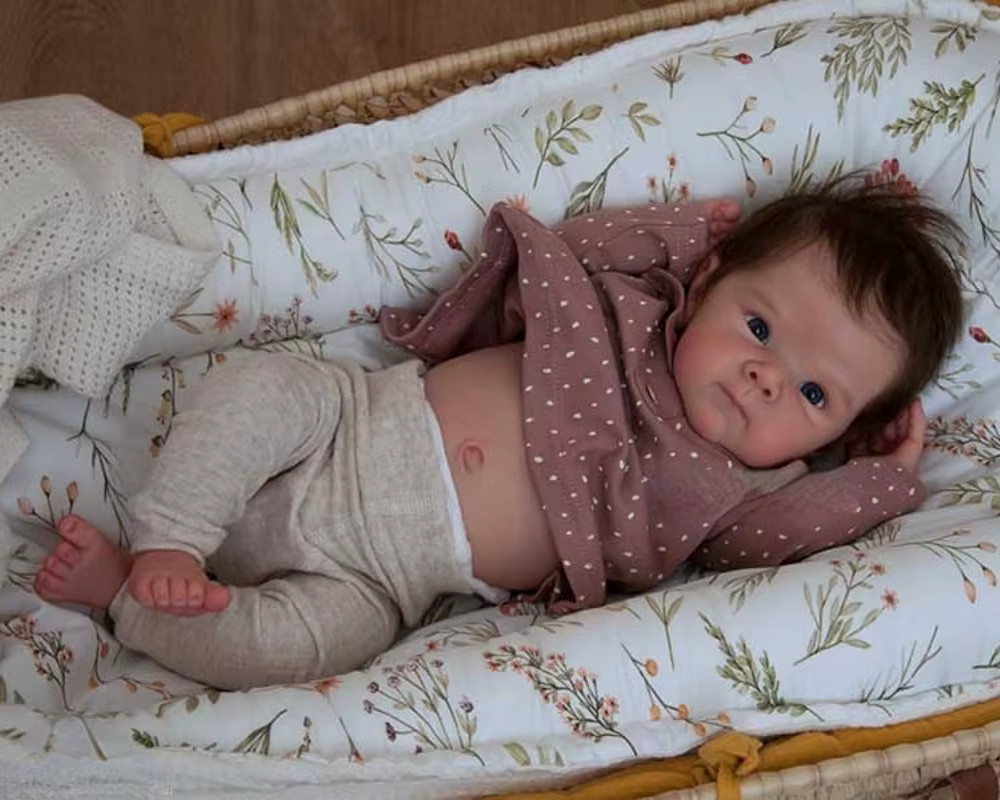 OtardDolls Neugeborenes Baby, Silikon, 18-Zoll, Bunt / Mehrfarbig - Bild 1