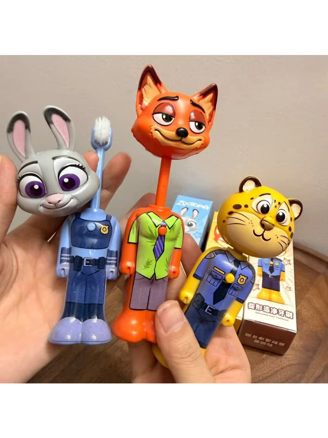 Disney Zootopia Zahnbürste mit weichen Borsten, Kinder, multicolour - Bild 5