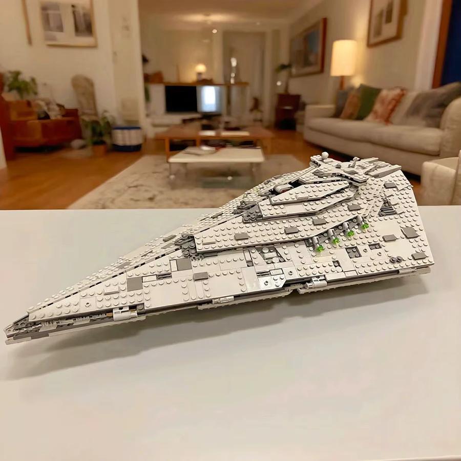 Potdemiel Star Wars Erster Orden Sternenzerstörer Raumschiff Baukasten, 1416 Teile, ab 14 Jahren - Bild 4