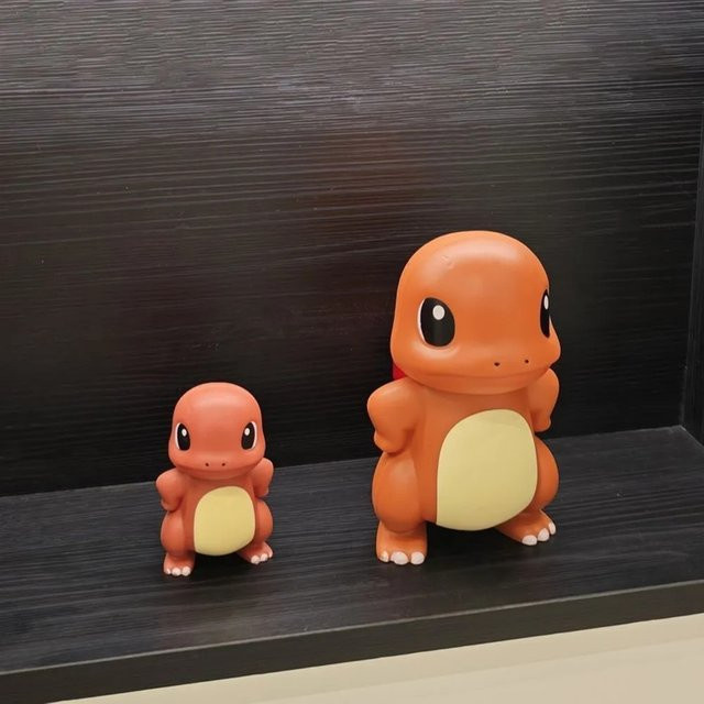 TAKARA TOMY Pokémon Tsundere Charizard Auto-Ornament, Rückspiegel-Charm, Schreibtisch-Figur, Modell - Bild 1