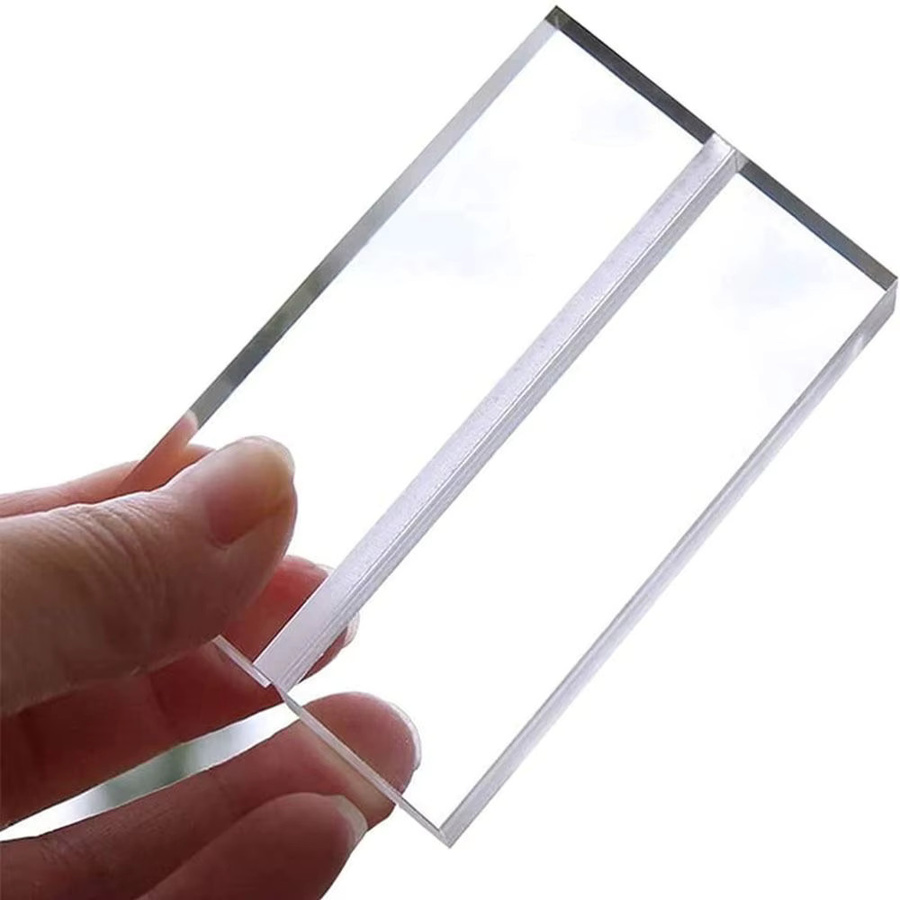 Transparentes Acryl Karten-Display für den Schreibtisch mit Clips und Halter für Fotos oder Tischnummern - Bild 2