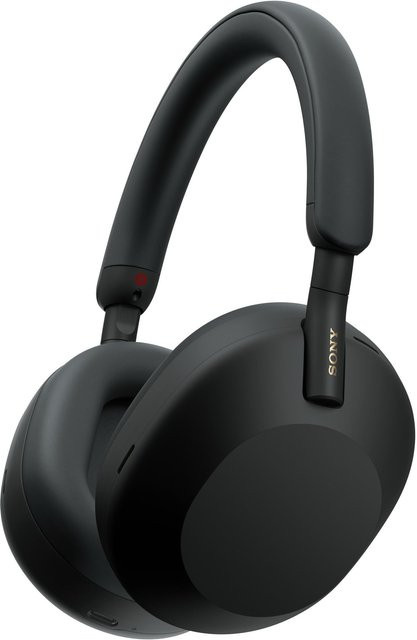 Sony WH-1000XM5 Wireless Over-Ear Kopfhörer mit Noise Cancelling und Softcase in Schwarz - Bild 1