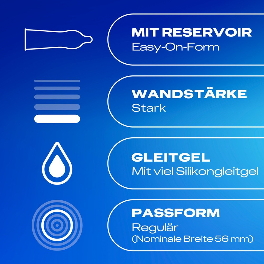 Durex Hautnah Kondome aus Polyisopren, Latexfrei, Unisex - Bild 2