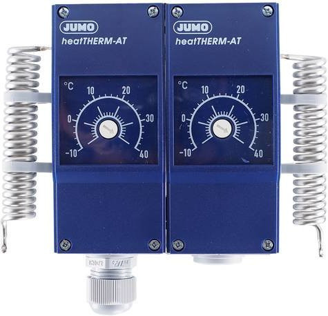 Jumo Doppelthermostat 60003212 blau wandmontiert aus Kunststoff - Bild 1