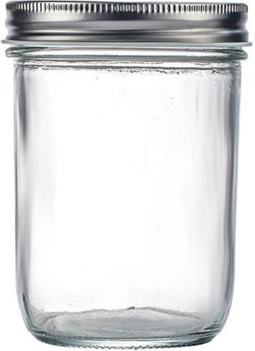 Hercules Vorratsglas aus Glas mit luftdichtem Schraubdeckel, transparent, 500 ml - Bild 1