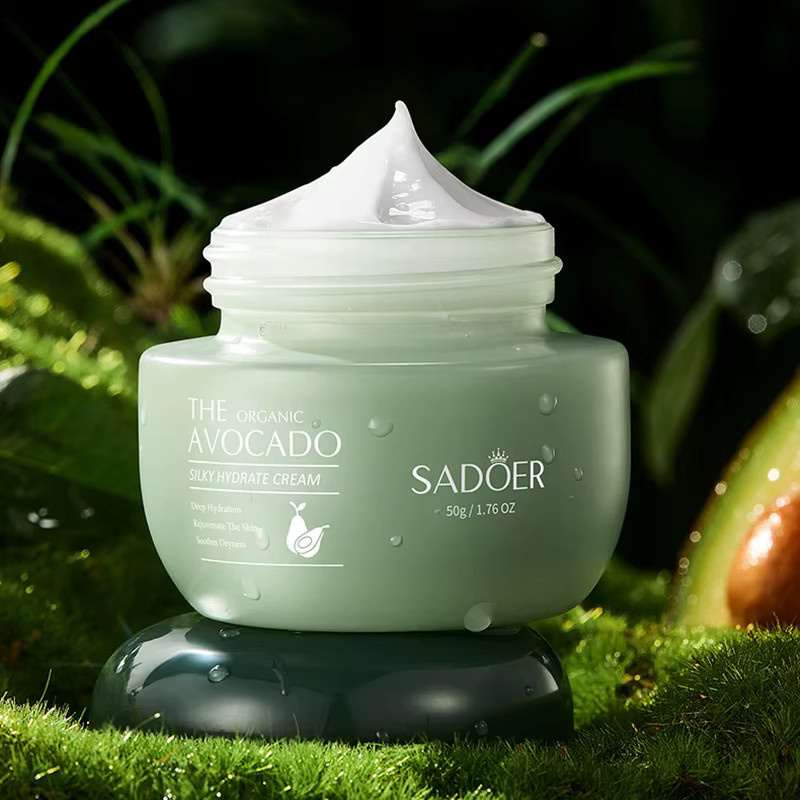 SADOER Bio-Avocado Gesichtscreme, Avocado, für trockene Haut - Bild 3